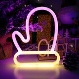 Christmas LED Neon Light Wall Hanging Lamp Home Xmas Decoration Style 2