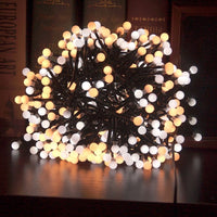 8 Modes Firecracker String Lights Christmas  LED Fairy Lights Decorations Warm and White