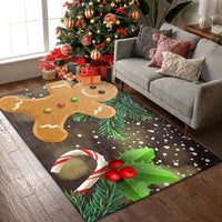 Christmas Floor Mat Non Slip Door Mat Xmas Home Decoration Style 2