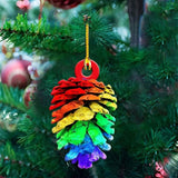 4Pcs Christmas Hanging Ornaments Christmas Tree Decoration Xmas Pendant Door Hanging Signs