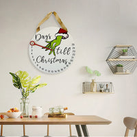 25 Days Wooden Hanging Christmas Advent Countdown Calendar Style 1