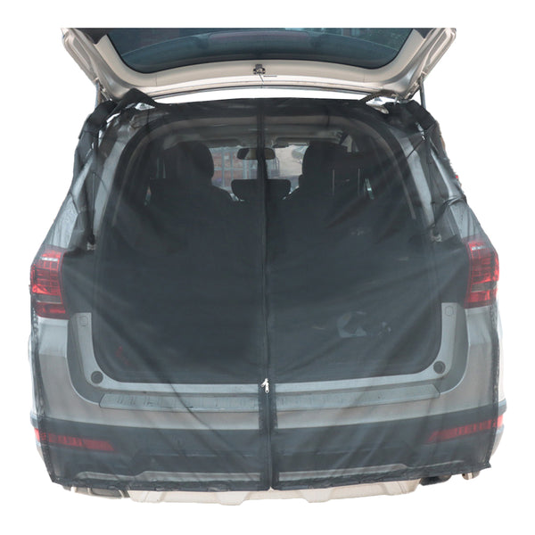 Car Tailgate Mesh Screen for SUV Camping Magnetic Car Tent Net Car Camping Accessories