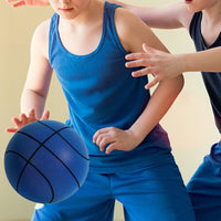 Silent Basketball Training Basketball for Indoor Outdoor Activity Blue