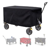 Outdoor Garden Wagon Cover Folding Collapsible Wagon Carts Protective Cover