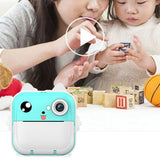 Children Instant Print Camera Thermal Printer Digital Photo Camera with 2 Rolls Print Paper Style 1