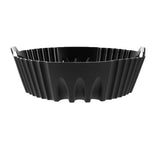 Silicone Air Fryer Pot with Handle Reusable Nonstick Air Fryer Liner Baking Tray Basket