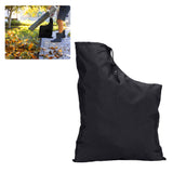 Black Zip Leaf Blower Vacuum Bag Leaf Vacuum Collection Bag Garden Lawn Leaves Storage Bag