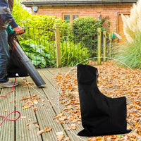 Black Zip Leaf Blower Vacuum Bag Leaf Vacuum Collection Bag Garden Lawn Leaves Storage Bag