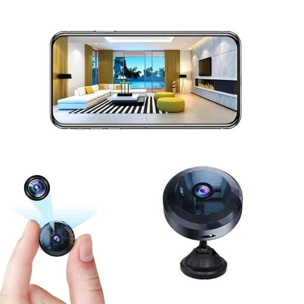 Wireless WiFi Security Camera  Mini  Motion Detection Spy Camera App-Controlled Surveillance Camera