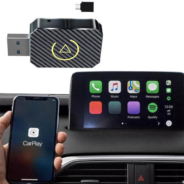 Wireless Apple Carplay Adapter Android Auto Adapter USB Car Dongle Connect Box