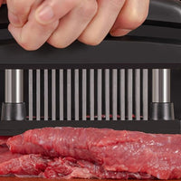 Kitchen Meat Tenderizer Tool with 48 Stainless Steel Blades for Meat Chicken Pork Steak Cooking