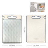 Double Sided Cutting Board Stainless Steel Chopping Board for Kitchen Style 2