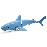 2.4G Remote Control Shark Toy RC Simulation Shark for Swimming Pool Blue