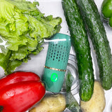 Portable Fruit and Vegetable Cleaning Machine Rechargeable Food Washing Purifier Vegetable Washer Green