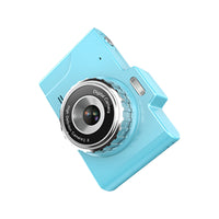 1080P Retro Digital Camera with 32G Memory Card Kids Student Camera Blue