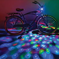 Disco Party LED Bike Light Bicycle Front LED Headlight Night Light