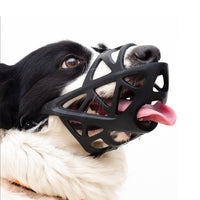 Adjustable Dog Muzzle Pet Breathable Muzzle Anti-Bite Stop Chewing