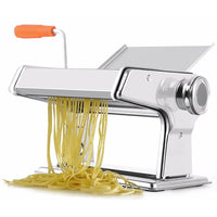 Stainless Steel Fresh Pasta Maker Noodle Roller Machine for Spaghetti Fettuccine