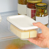 For Fridge Butter Cheese Container with Lid and Slicer Cutter