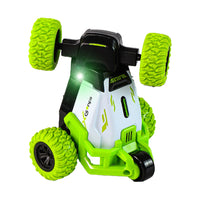 2.4GHz RC Rotating Toy Car Remote Control Fast Stunt Car Kids Toy Green