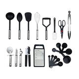 23 Pieces Set Cooking Utensil Stainless Steel Kitchen Gadget Tools