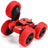 2.4GHz Remote Control Car Toy 4WD Rotating RC Car Toy Red