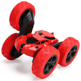 2.4GHz Remote Control Car Toy 4WD Rotating RC Car Toy Red