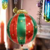 10Pcs Christmas Hanging Balloons Reusable Aluminum Foil Balloon Ornaments Party Decorations Supplies