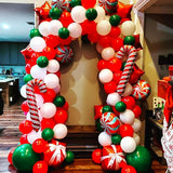 Christmas Balloons Set Foil Balloon Party Home Decor Christmas Party Decorations