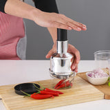 Manual Garlic Chopper Onion Dicer Kitchen Food Blender for Vegetable Ginger Chili