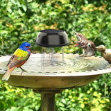 Solar Powered Water Wiggler Bird Bath Water Agitator for Birdbath Garden