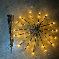 Solar LED Branch Lights USB Charging Artificial Twig Lights Starburst LED Light Christmas Decor