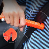 2Pcs Car Safety Hammer Emergency Escape Tool with Seat Belt Cutter