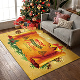 Christmas Floor Mat Non Slip Door Mat Xmas Home Decoration Style 1