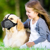 Anti-Biting Dog Muzzle Air Mesh Breathable Muzzle Prevent Barking Chewing