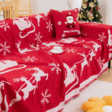 Christmas Sofa Cover Slipcover Protector for Office Home Decor Style 1