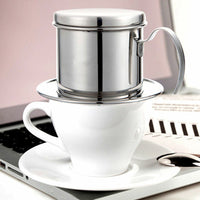 Stainless Steel Coffee Maker Pot Vietnamese Coffee Drip Single Cup Coffee Drip Brewer