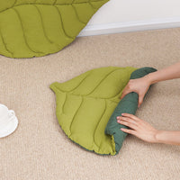 Double-Sided Available Pet Mattress Pad Leaf Shape Puppy Cat Bed Mat Style 1