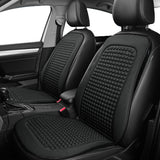 Summer Cooling Car Seat Cushion Breathable Car Seat Mat Universal Seat Protector Black