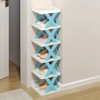 Stackable Shoe Rack Multi-layer Storage Shoes Shelf Space Saving Shoe Organizer