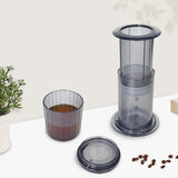 220ML Portable Travel Coffee Maker Kit Press Coffee Maker Pourover