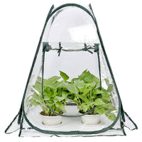 Pop Up Greenhouse Cover Clear Mini Greenhouse Tent for Small Plants