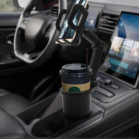 2-in-1 Rotating Car Mobile Phone Holder Universal Drink Holder