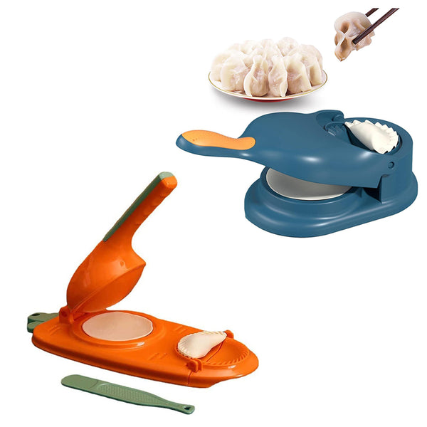 2Pcs 2 In 1 Dumpling Maker Kitchen Dumpling Baking Pastry Skin Making Tool Manual Dumpling