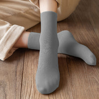 3 Pairs of Warm Plush Thermal Socks Thick Winter Snow Boot Socks for Women Gray