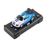 Mini Coke Can Speed Car RC Radio Remote Control Micro Racing Car Kids Toy Gift Blue