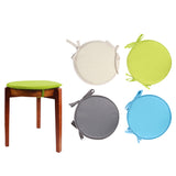 Set of 4Pcs 38cm Round Chair Pads Seat Cushions Garden Patio Home Cushions Style 1