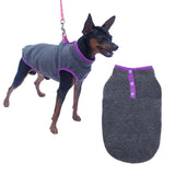 Pet Dog Puppy Winter Warm Jumper Vest Coat Jacket Apparel Clothes Outdoor Gray