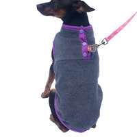 Pet Dog Puppy Winter Warm Jumper Vest Coat Jacket Apparel Clothes Outdoor Gray