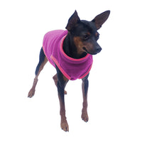 Pet Dog Puppy Winter Warm Jumper Vest Coat Jacket Apparel Clothes Outdoor Purple